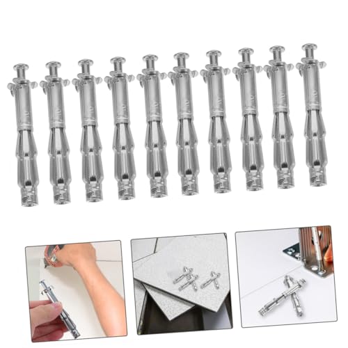 Cabilock 22sets Hollow Door Anchor Kit of Expansion Bolts Screws and Nuts for Drywall Ceiling and Wall Fixing Heavy Duty