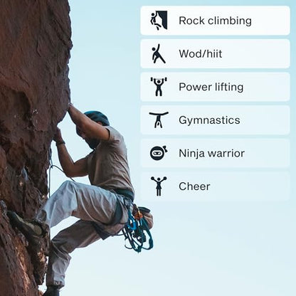 RUNGNE Premium Climbing Chalk - High Performance Chalk for Rock Climbing, Bouldering, Weightlifting & More - Unmatched Grip and Skin Friendly - size: 1 Pack