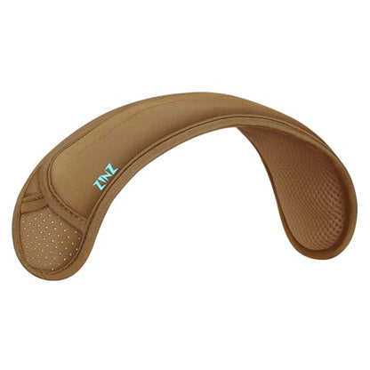 Ultra Thick & Breathable Universal Shoulder Pad Cushion for Bag - Long & Comfort - color: Khaki