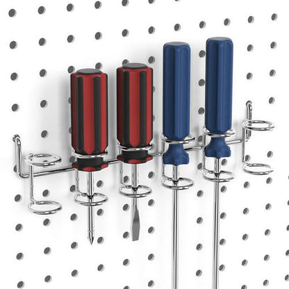 FRIMOONY Pegboard Hooks Assortment with Pegboard Bins, Peg Locks, for Organizing Various Tools, 80 Piece - style: 80PCS