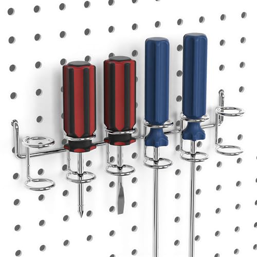 Pegboard Hooks Assortment, for Organizing Various Tools, with Pegboard Bins, 107 PCS, 48 of Which are Locks - style: 107PCS