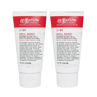 C.O. Bigelow Chapped Hands Balm, 1.7 oz | Deep Hydration & Protection - Hand Cream for Women and Men to Soften Dry Cracked Skin - No. 1012 with Glycerin (40.3%) - size: 1.07 Ounce (Pack of 2)