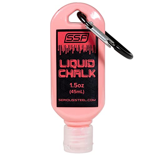 Liquid Chalk/Weightlifting Liquid Chalk Powerlifting, Weightlifting, Rock Climbing, Cross Training Chalk - color: PINK (1.5 oz / 45mL)