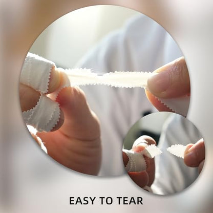 Jiu Jitsu Tape - Strong Athletic Finger Tape, 1/2" x 32.8' - Protect Fingers and Toes in MMA, Judo, Wrestling, Martial Arts, Rock Climbing - color: A: White