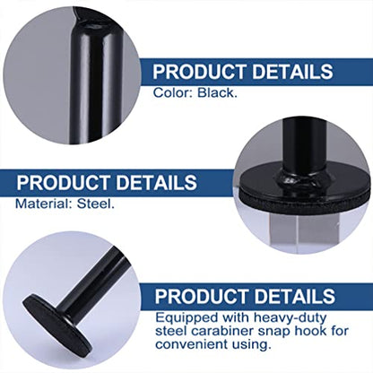 Training Tool Compact and Lightweight Steel Loading Pin for Barbell Rack