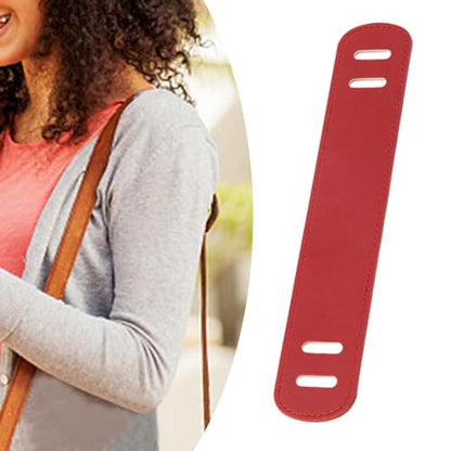 Replacement Shoulder Pad Anti Slip Cushion Shoulder Strap for Travel Backpack - color: Red S