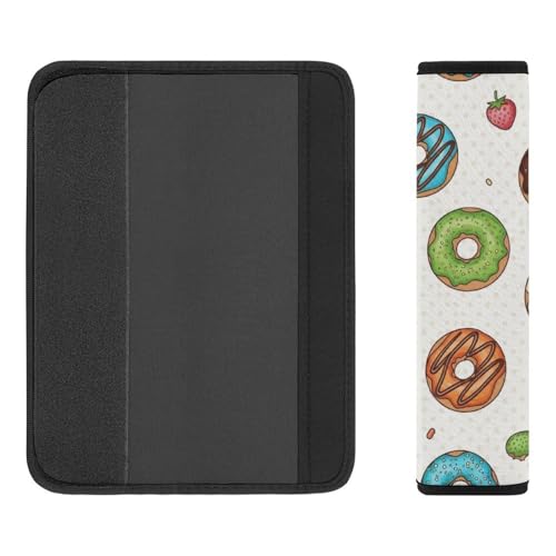 2 Pack Universal Fit Seat Belt Shoulder Pad for Kids, Car Seats Pushchair Strollers High Chair Pushchair, Donut Shoulder Protector, Anti-Slip Pad - color: Pattern 1126