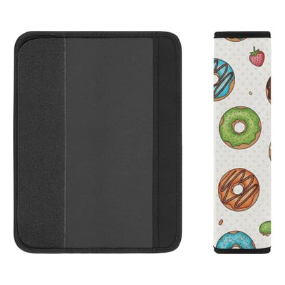 2 Pack Universal Fit Seat Belt Shoulder Pad for Kids, Car Seats Pushchair Strollers High Chair Pushchair, Donut Shoulder Protector, Anti-Slip Pad - color: Pattern 1126