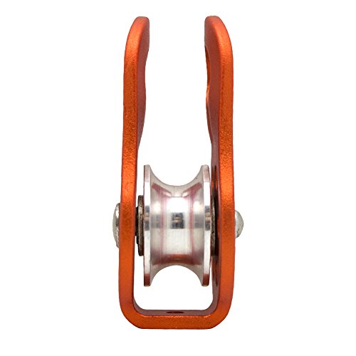 Fusion Climb Nuro Pulley Fixed Aluminum Side Plate 20kN for Towing, Heavy Duty, Offroad Recovery Emergency Kit, Climbing, Zipline, Outdoor Activity