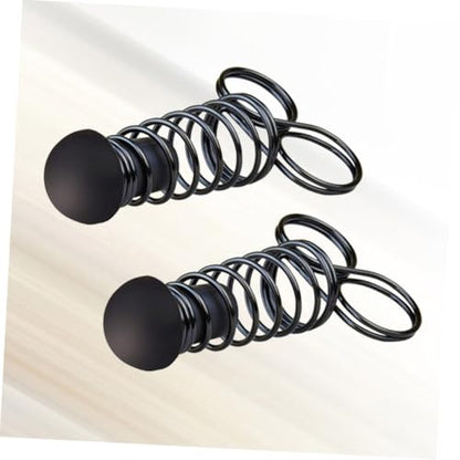 ORFOFE 2pcs Metal Grip Steel Grippers Finger Endurance Trainer for Hand Exerciser Grip Strengthener