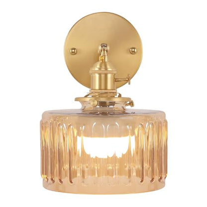 Shenmoyl Brass Lock Part Accessory Fixing Striped Lampshade - size: Screw cap (striped)