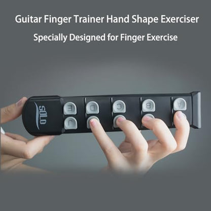 Guitar Finger Trainer Hand Shape Exerciser Teaching Aid Practice Tool Guitar Scale Assistant Improve Dexterity Develop Calluses - color: Guitar Trainer