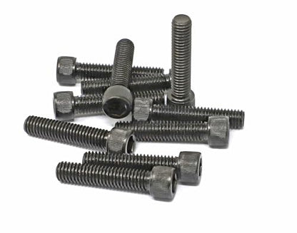 iexcell 10 Pcs 3/8-16 x 1-3/4" Alloy Steel 12.9 Grade Hex Socket Head Cap Screws Bolts Kit, Black Oxide Finish - size: 3/8-16 x 1-3/4"