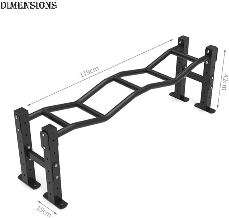 Beam Climbing Frame Pull-up Bars Wall-Mounted Chin Up Bar Home Gym Workout Strength Training Equipment Load 300kg,