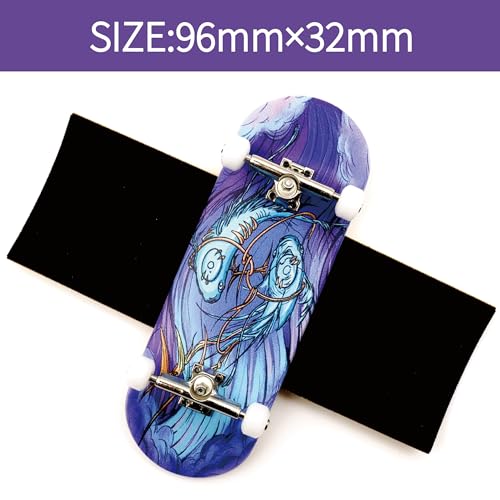32mm Pro Fingerboard 12 Constellation Series Wooden Finger Board (Pisces) - color: Pisces