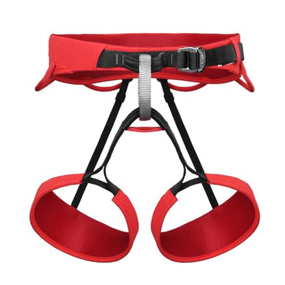KAILAS Airo Rock Climbing Harness Men Roofing Harnesses Rescue Mountaineering Safety Belt Women Comfortable Lightweight - color: Red, size: X-Small