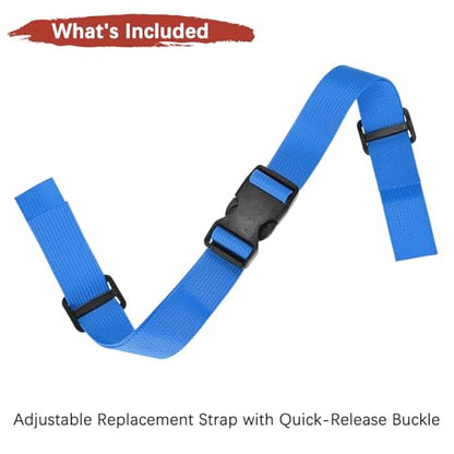 Backpack Chest Strap Adjustable Sternum Straps for Backpack Replacement & Hiking & Jogging - color: Dark Blue