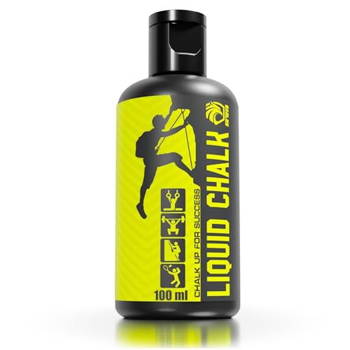 EAGLES Pro Grade Gym Liquid Chalk 60, 120 or 280ml Mess-Free Chalk for Weightlifting, Gymnastics Rock Climbing, Pole Grip, Sports Dries in Seconds - Sweat-Resistant and Long Lasting - style: 120ml