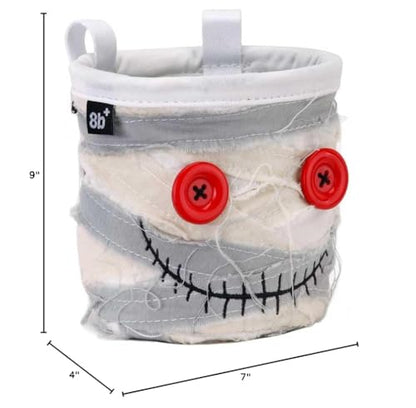 8BPLUS Chalk Bag for Climbing, Bouldering, Belt and Giftbox Included - Wide Opening - Brush Holders, for Left & Right Handers (Stan)