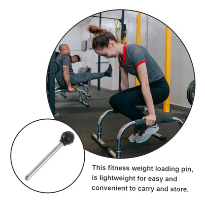 balacoo 2pcs Weight Loading Pin for Fitness Sturdy Weight Stack Pin Exercise Accessory for Home Gym Strength Training High Strength Design for Use