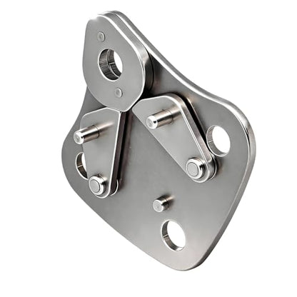 Climbing Divider Plate with Easy Installation Hardware Metal Texture for Quick Setups Powerful Plate