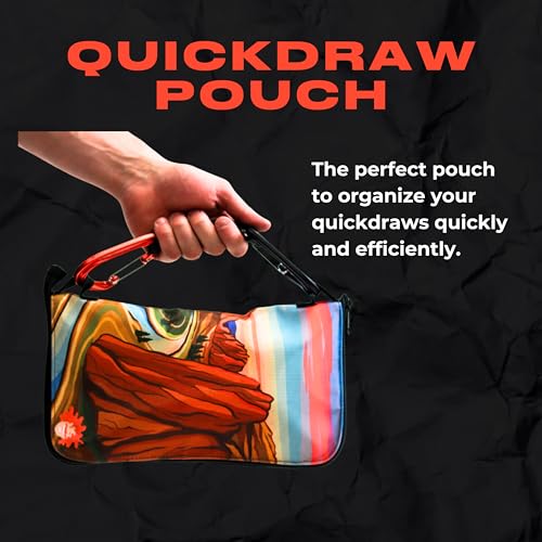 Smith Rock Quickdraw Pouch | Rock Climbing Quickdraw Organization | for Storage & Protection | Easy-Carry
