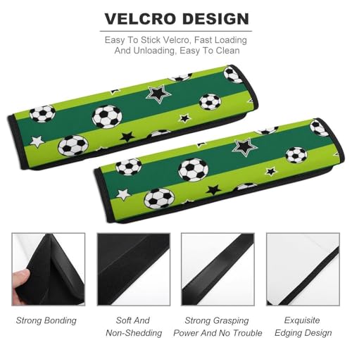 2 Pack Universal Fit Seat Belt Shoulder Pad for Kids, Car Seats Pushchair Strollers High Chair Pushchair, Sports Soccer Shoulder Protector, Anti-Slip Pad - color: Pattern 235