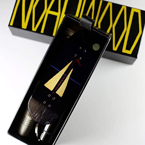 NOAHWOOD PRO Fingerboards Finger Skateboards(NW11s Kickflip Deck 97mmx34mm 5-Layer Colour Maple Wooden Handmade)+(NW Prince 34mm Trucks)+(NW iii Logo Handmade Wheels) (Zipper) - color: Zipper
