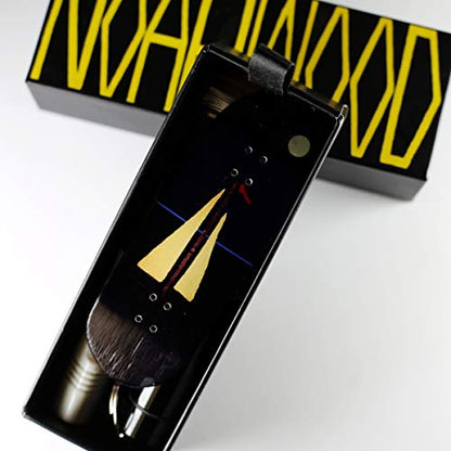 NOAHWOOD PRO Fingerboards Finger Skateboards(NW11s Kickflip Deck 97mmx34mm 5-Layer Colour Maple Wooden Handmade)+(NW Prince 34mm Trucks)+(NW iii Logo Handmade Wheels) (Zipper) - color: Zipper