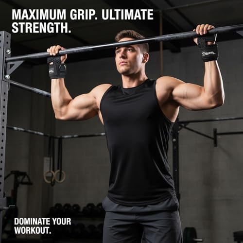 Weight Lifting Straps with Cuffed D Ring,Heavy Duty Thyick Comfortable Lifting Straps, Secure Fit, Enhanced Grip, Straps for Weightlifting & Gym Training - color: Black