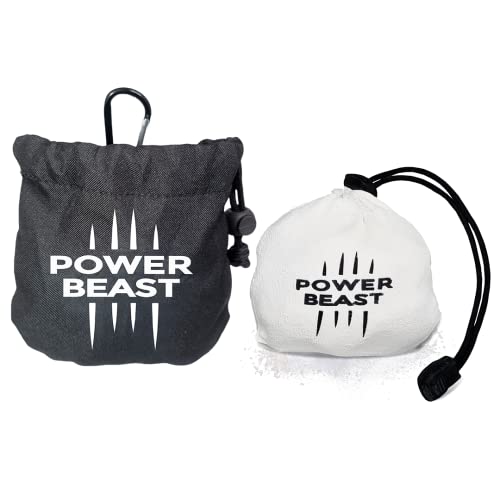 Refillable Chalk Ball + Bag, Boulder Chalk, Sport Chalk, Gymnastics, Rock Climbing, Bouldering, Weightlifting, Climbing, Pole Dance, Bodybuilding, Tennis, Padel, Cross Training, Gym.
