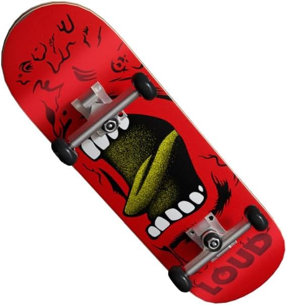 Wooden, pro Fingerboard 29mm Mini handboard、Premium Fingerboard Ideal for Dexterity maneuvers (Big Mouth) - color: Big Mouth