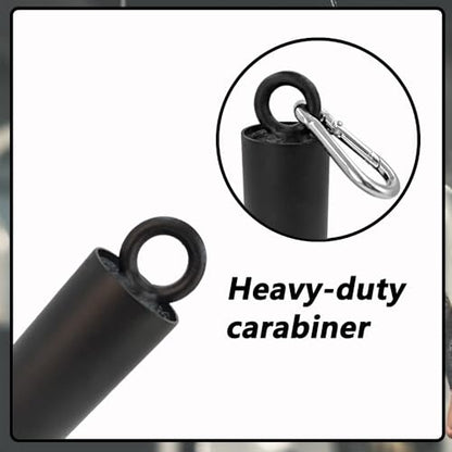 LOOEEL Weight Loading Pin with Heavy-Duty Hook and Loop,Suitable for Gym Equipment Such as 2-inch Olympic Weight Plates,Rope Pulley Systems,and LAT Pull Down Training.