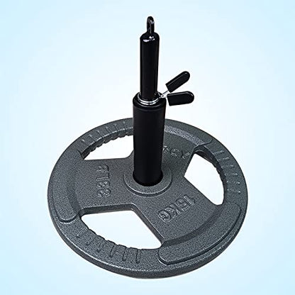 Weight Loading Pin for LAT Pulldown Pulley System, Cable Machine Attachment Gym Pin fit 1 Inch and 2 Inch Weight Plate for Strength Training