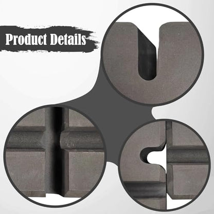 2Pcs Bench Press Blocks Workout Upper Body Tricep Forearm Adjustable Height