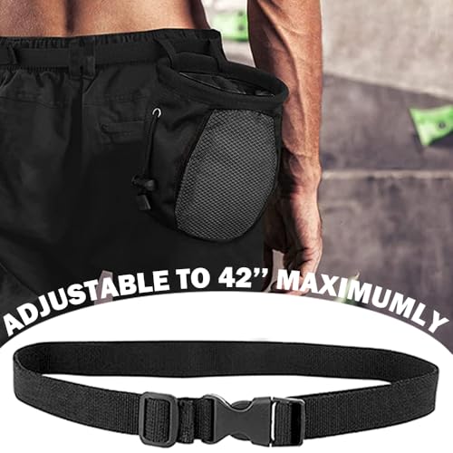 Climbing Chalk Bag - Small Chalk Bag Bouldering for Rock Climbing Chalk Pouch - color: RED