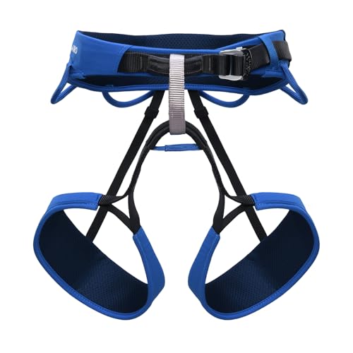 KAILAS Airo Rock Climbing Harness Men Roofing Harnesses Rescue Mountaineering Safety Belt Women Comfortable Lightweight - color: Smart Blue, size: Small
