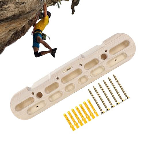 Hangboard Rock Climbing Door Mounted Pull Up Bar, Hangboard Doorway Mount | Rock Wall Climb Handle Frame for Indoor Home Gym - color: B
