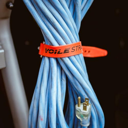 Voile Straps - 20" Aluminum Buckle Red - color: Red