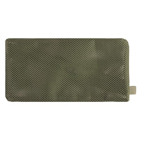 Tactical Mesh Pouch Insert, Modular Utility Admin Pockets Travel Organizer EDC Zipper Pouch 6X12,12X12 - color: RG, size: 6"x12"