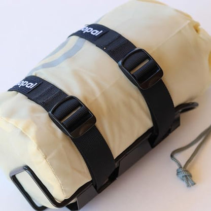 Tie-Down Straps Nylon with Alloy Buckle for Camping, Sleeping Bags, Bike Cargo, Sport Utility, Backpack