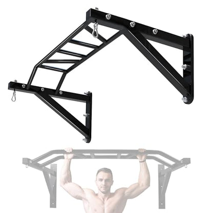 Heavy Duty Wall Mounted Pull Up Bar – Multi-Grip Pull Up Bar Ceiling Mount/Ceiling Mount Pullup bar/Chin Up Bar for Home Gym Workout Standards - color: Standards