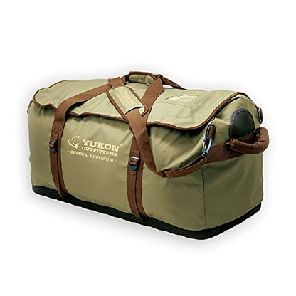 Yukon Outfitters Outdoor Camping Hiking Low Country All Weather Duffle Bag, Medium - 60L - size: Medium - 60L