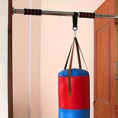 Tree Swing Straps Hanging Kit Heavy Duty Belt with Safer Lock Snap Hook Clip Carabiner Connector for Hammock Punching Bag Swings Chair Seat Gym Bar Handle Outdoor(1Pc 25Cm*25Mm) - color: 1pc 25cm*25mm