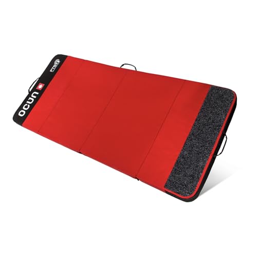 Ocun Incubator FTS Crash Pad, Large Compact Bouldering Safety Fall Pad for Rock Climbing