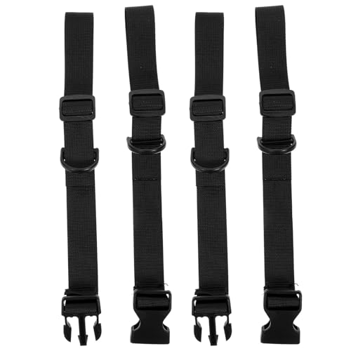 MAGICLULU 2pcs Heavy Duty Cargo Fixed Straps with Quick-Release Buckle, Adjustable Woven Securing Bundle Straps for Backpacks, Yoga Mats, Tents, and Travel Gear