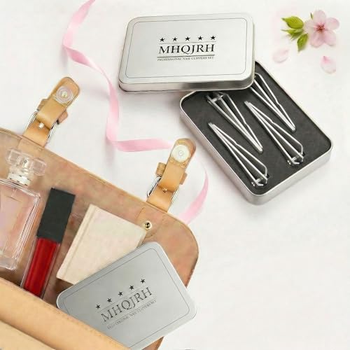 Large Nail Clippers Set for Thick Nails, Straight & Curved Edge | Heavy Duty Toenail Clippers,4 PCS Set Silver, Stainless Steel Fingernail & Toe Nail Clippers with File for Men Women Adults - color: Silver
