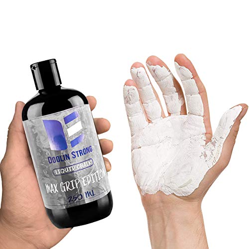 Liquid Chalk 250ml - Weightlifting Chalk - Superior Grip and Sweat-Free Hands for Gym, Sports, Rock Climbing, Lifting, Workout, Bouldering, Gymnastics, Fitness and More