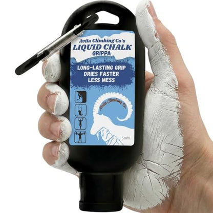 Liquid Chalk, Quick Drying & Mess Free Gym Chalk for Weightlifting, Gymnastics, Rock Climbing, and Lifting. Pro-Level Sweat Resistance & Long Lasting for Stronger Hand Grip