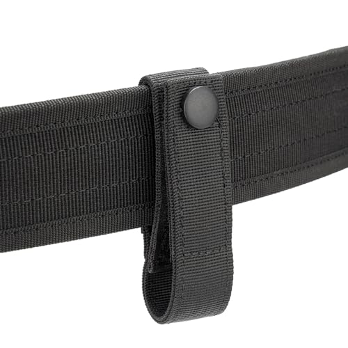 TACNEX Handcuff Strap w/Snap Closure Cuff Holder Nylon Keeper Chain/Hinged Cuffs Carrier Quick Release Clip Hook for ASP Handcuff 1.75"/ 2"/2.25" Duty Belt Law Enforcement Police Sheriff Security - size: 1 PCS, style: Nylon Strap with Copper Snap